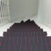 Trapmaantjes trap gedraaid rood grijs