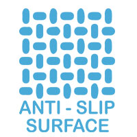 Symbool: Trapmatten en trapmaantjes van Micostep® zijn antislip 